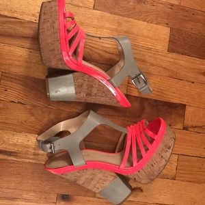 Grey and pink Enzo angiolini Sandals
